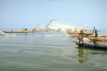 Pesca con atarraya 1994