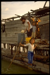 Agua potable para las aldeas palafitos