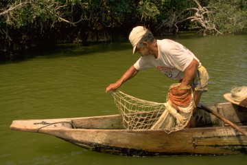 Pesca con atarraya 1994