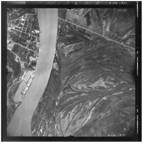 Caño Clarín Viejo, sep 1947, Vuelo R-115-27