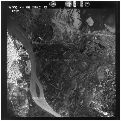 Caño Clarín Viejo, 29dic1953, vuelo M16-1312