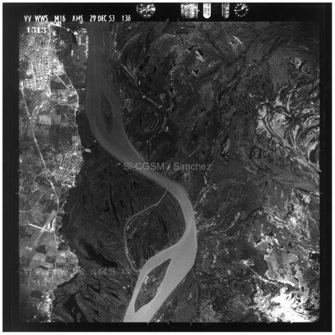 Caño Clarín Viejo, 29dic1953, vuelo M16-1313